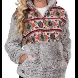 Simply Southern Sherpa quarter zip